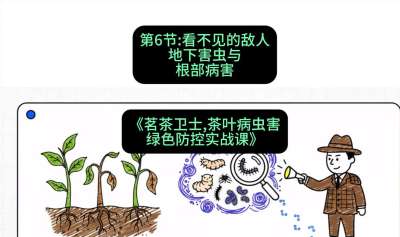 第06节：看不见的敌人&mdash;&mdash;地下害虫与根部病害，课程：《茗茶卫士&mdash;&mdash;茶叶病虫害绿色防控实战课》#识农AI